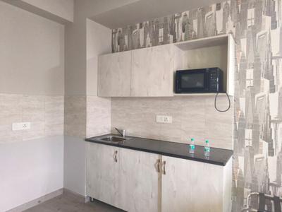 Kitchen Image of 741 Sq.ft 1 BHK Apartment / Flat for sale in Silverglades Merchant Plaza, Sector 88 Gurgaon for Rs. 7800000