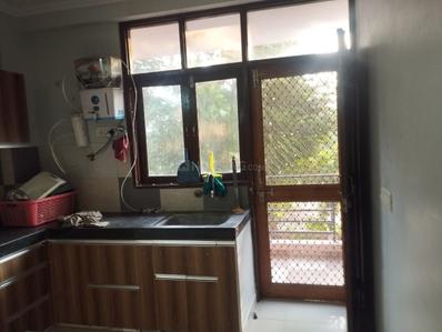Kitchen Image of 1500 Sq.ft 3 BHK Apartment / Flat for rent in Arihant Vedang Heights, Sheopur Jaipur for Rs. 31000