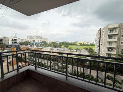 Balcony Image of 2438 Sq.ft 3 BHK Apartment / Flat for rent in DSG Dhivya Shree Shakthi, Miyapur Hyderabad for Rs. 46010