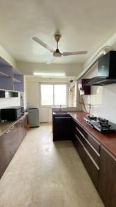 Kitchen Image of 2430 Sq.ft 3 BHK Apartment / Flat for rent in Grand Riviera, Paldi Ahmedabad for Rs. 63000