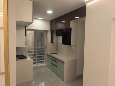 Kitchen Image of 830 Sq.ft 2 BHK Apartment / Flat for sale in Ssvarna Skypark Residences, Goregaon East Mumbai for Rs. 19500000