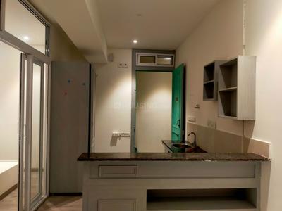 Kitchen Image of 480 Sq.ft 1 BHK Builder Floor for rent in Murugeshpalya Bengaluru for Rs. 21000