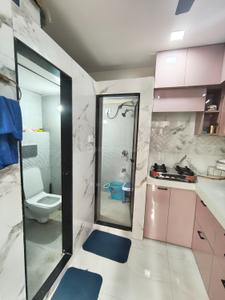Bathroom Image of 700 Sq.ft 1 BHK Apartment / Flat for sale in Runwal Eirene, Thane West Thane for Rs. 6600000