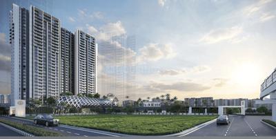 Image of 696 Sq.ft 2 BHK Apartment / Flat for sale in Raymond The Address By GS Tower 3, Sion, Mumbai for Rs. 24000000