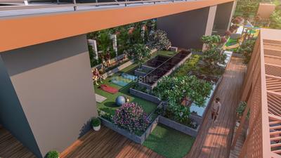 Balcony Image of 1638 Sq.ft 3 BHK Apartment / Flat for sale in Arun Sanctum, Ravet Pune for Rs. 12000000