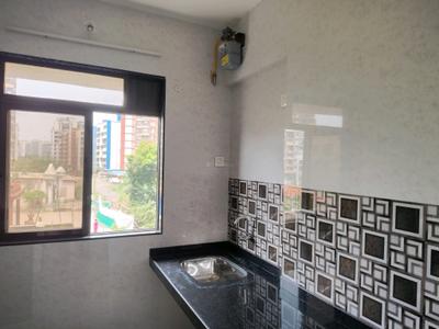 Kitchen Image of 980 Sq.ft 1 BHK Apartment / Flat for rent in Rosa Royale, Hiranandani Estate Thane for Rs. 35000