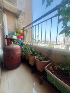 Balcony Image of 665 Sq.ft 1 BHK Apartment / Flat for sale in Kalwa Thane for Rs. 8200000
