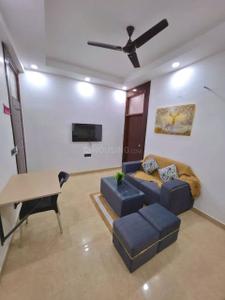 Hall Image of 540 Sq.ft 1 BHK Apartment / Flat for rent in Ramky Towers, Gachibowli Hyderabad for Rs. 16000