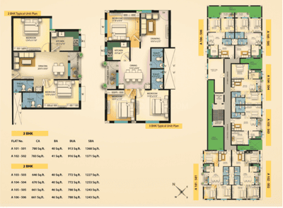 Image of 1250 Sq.ft 2 BHK Apartment / Flat for sale in Sanjita Sradha Aangan, Hanspal, Bhubaneswar for Rs. 7500000