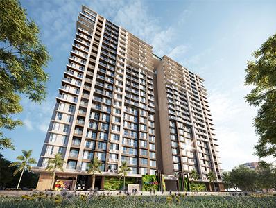Image of 772 Sq.ft 2 BHK Apartment / Flat for sale in The Views By Adani Realty, Ghatkopar East, Mumbai for Rs. 27300000