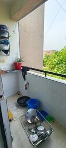 Balcony Image of 1251 Sq.ft 2 BHK Apartment / Flat for sale in Vastral Ahmedabad for Rs. 3700000