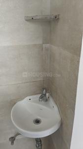 Bathroom Image of 660 Sq.ft 1 BHK Apartment / Flat for rent in Ajmera Exotica, Wagholi Pune for Rs. 15000