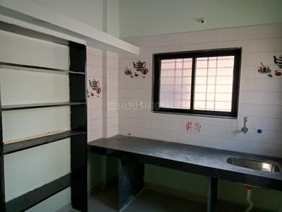 Kitchen Image of 500 Sq.ft 1 BHK Independent House for rent in Wagholi Pune for Rs. 8500