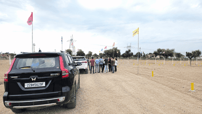 100 Sq yard plot in boraj Plot View 3