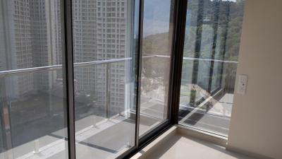 Balcony Image of 750 Sq.ft 2 BHK Apartment / Flat for rent in Unique Vistas, Thane West Thane for Rs. 43000