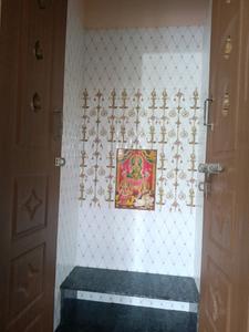 Pooja Room Image of 1200 Sq.ft 2 BHK Builder Floor for rent in Kamala Nagar Bengaluru for Rs. 17000