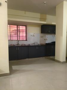 Kitchen Image of 600 Sq.ft 1 BHK Builder Floor for rent in BTM Layout Bengaluru for Rs. 15000