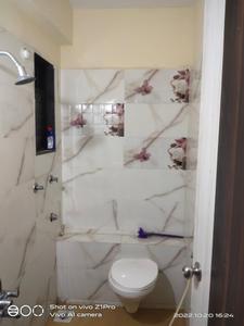 Bathroom Image of 1250 Sq.ft 2 BHK Apartment / Flat for rent in Pramukh Vihar Silvassa for Rs. 18000