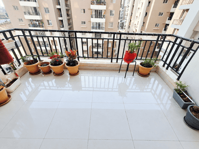 Image of 2200 Sq.ft 3 BHK Apartment / Flat for rent in NCC Cyber Urbania, Osman Nagar, Hyderabad for Rs. 35000