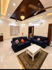 Hall Image of 1200 Sq.ft 3 BHK Apartment / Flat for rent in Thanisandra Bengaluru for Rs. 50000
