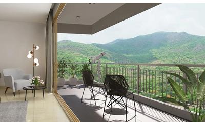 Balcony Image of 1250 Sq.ft 2 BHK Apartment / Flat for sale in Godrej Emerald Waters, Pimpri Pune for Rs. 11923233