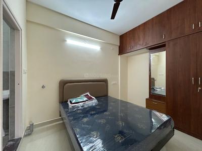Bedroom Image of 550 Sq.ft 1 BHK Builder Floor for rent in Doddanekundi Bengaluru for Rs. 25000