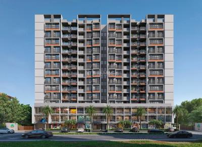 Image of 1620 Sq.ft 3 BHK Apartment / Flat for sale in Dharti Skyline, Jagatpur, Ahmedabad for Rs. 7700000