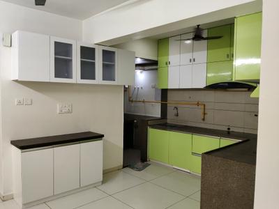 Kitchen Image of 1500 Sq.ft 3 BHK Apartment / Flat for sale in HN Safal Marigold, Bopal Ahmedabad for Rs. 7900000