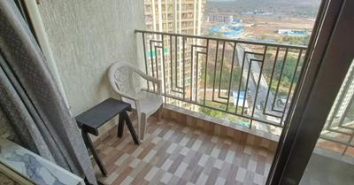 Balcony Image of 710 Sq.ft 1 BHK Apartment / Flat for sale in Regency Anantam, Dombivli East Thane for Rs. 6000000