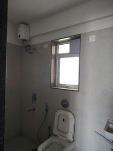 Common Bathroom Image of 750 Sq.ft 1 BHK Apartment / Flat for rent in Kavya Hill View, Kasarvadavali Thane for Rs. 16800