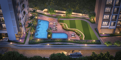 Image of 670 Sq.ft 1 BHK Apartment / Flat for sale in Krishna Trident, Kalyan East, Kalyan for Rs. 4500000