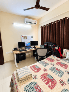 Bedroom Image of 1407 Sq.ft 3 BHK Apartment / Flat for sale in Svamitva Emerald Square by Svamitva Infra Pvt. Ltd., Bommasandra Bengaluru for Rs. 13100000