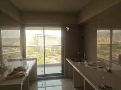 Kitchen Image of 1550 Sq.ft 3 BHK Apartment / Flat for rent in Experio Platinum Elysium, Nerul Navi Mumbai for Rs. 90000