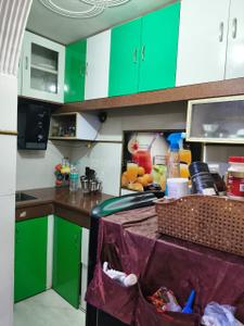 Kitchen Image of 550 Sq.ft 1 BHK Builder Floor for sale in Pul Prahlad Pur New Delhi for Rs. 2600000