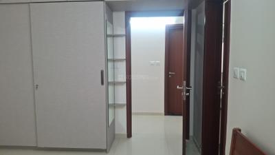 Bedroom Image of 1345 Sq.ft 3 BHK Apartment / Flat for rent in L And T Olivia At Raintree Boulevard, Sahakara Nagar Bengaluru for Rs. 78000