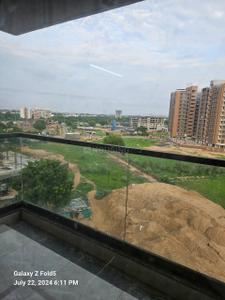 Balcony Image of 2500 Sq.ft 3 BHK Apartment / Flat for rent in Kaavyaratna Antriksh, Randesan Gandhinagar for Rs. 35000