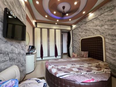 Bedroom Image of 719 Sq.ft 2 BHK Apartment / Flat for rent in Gemstar Symphony, Kandivali West Mumbai for Rs. 56000