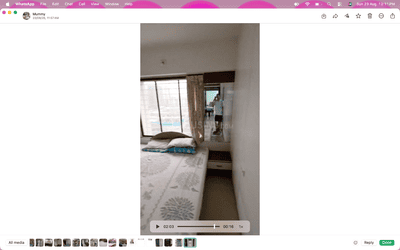 Bedroom Image of 1200 Sq.ft 2 BHK Apartment / Flat for rent in JT JT Stuti Highland, Mughal Sarai Surat for Rs. 25000