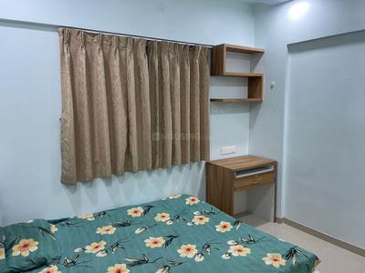 Bedroom Image of 750 Sq.ft 1 BHK Apartment / Flat for rent in Ashtavinayak City, Fursungi Pune for Rs. 19500