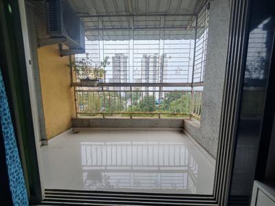 Balcony Image of 710 Sq.ft 1 BHK Apartment / Flat for sale in Dombivli West Thane for Rs. 4700000