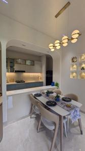 Kitchen Image of 610 Sq.ft 2 BHK Apartment / Flat for sale in Mextech Miraya Trinity Eternity, Thane West Thane for Rs. 12000000