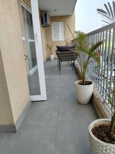 Balcony Image of 1800 Sq.ft 3 BHK Apartment / Flat for sale in Krishna Atlantis Grand, Bhabat Zirakpur for Rs. 13900000