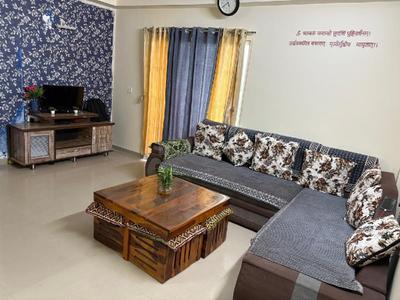 Hall Image of 610 Sq.ft 1.5 BHK Apartment / Flat for rent in TCG The Cliff Garden Apartments, Hinjawadi Phase 3 Pune for Rs. 25000