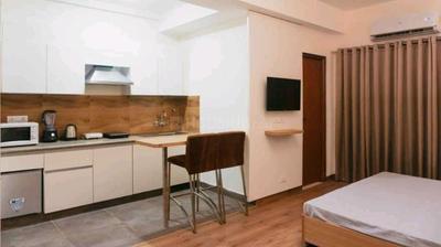 Kitchen Image of 506 Sq.ft 1 BHK Apartment / Flat for sale in Nimbus The Golden Palms, Sector 168 Noida for Rs. 6800000