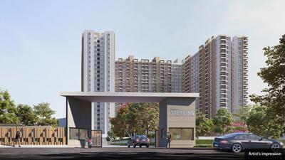 Image of 1250 Sq.ft 3 BHK Apartment / Flat for sale in K Raheja Sterling, Kondhwa, Pune for Rs. 13000000