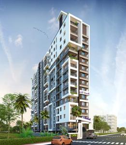 Image of 850 Sq.ft 2 BHK Apartment / Flat for sale in Amarnath Amora Tower, Charholi Budruk, Pune for Rs. 4800000
