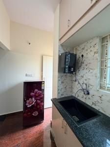Kitchen Image of 1250 Sq.ft 2 BHK Apartment / Flat for rent in Mahadevapura Bengaluru for Rs. 36000