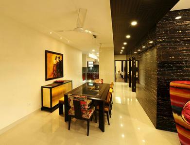 Dining Area Image of 2350 Sq.ft 3 BHK Apartment / Flat for sale in Uddhav Beverly Park, Khandwala Amritsar for Rs. 11500000