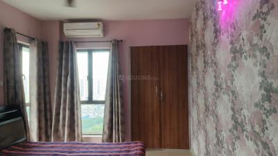 Bedroom Image of 1200 Sq.ft 2 BHK Apartment / Flat for rent in Shrachi Greenwood Nest, New Town Kolkata for Rs. 34000