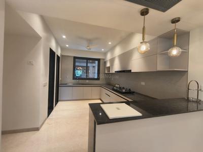 Kitchen Image of 3400 Sq.ft 4 BHK Apartment / Flat for rent in Adani Water Lily, Shantigram Ahmedabad for Rs. 100000